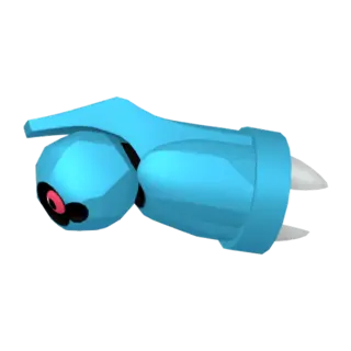 Beldum front-facing sprite from Pokémon Shield