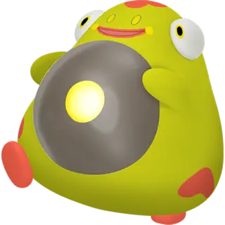 Bellibolt shiny front-facing sprite from Pokémon Violet