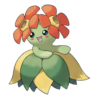 Bellossom official artwork