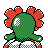 Bellossom back-facing sprite from Pokémon Crystal