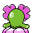 Bellossom back-facing sprite from Pokémon Gold