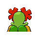 Bellossom back-facing sprite from Pokémon HeartGold