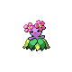 Bellossom shiny front-facing sprite from Pokémon Platinum