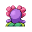 Bellossom shiny back-facing sprite from Pokémon Ruby