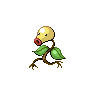 Bellsprout front-facing sprite from Pokémon White 2