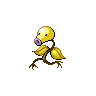 Bellsprout shiny front-facing sprite from Pokémon White 2