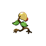 Bellsprout back-facing sprite from Pokémon Black