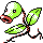 Bellsprout front-facing sprite from Pokémon Crystal