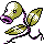 Bellsprout shiny front-facing sprite from Pokémon Crystal
