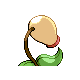 Bellsprout back-facing sprite from Pokémon Pearl