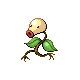 Bellsprout front-facing sprite from Pokémon Pearl