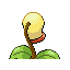 Bellsprout back-facing sprite from Pokémon FireRed
