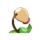 Bellsprout back-facing sprite from Pokémon SoulSilver