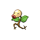 Bellsprout front-facing sprite from Pokémon SoulSilver