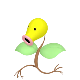 Bellsprout front-facing sprite from Pokémon Scarlet