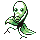 Bellsprout front-facing sprite from Pokémon Red