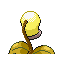Bellsprout shiny back-facing sprite from Pokémon Sapphire