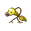 Bellsprout shiny front-facing sprite from Pokémon Sapphire