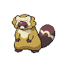 Bibarel shiny front-facing sprite from Pokémon Black 2
