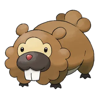 Bidoof official artwork