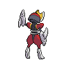 Bisharp back-facing sprite from Pokémon White 2