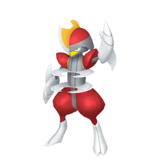 Bisharp front-facing sprite from Pokémon Y