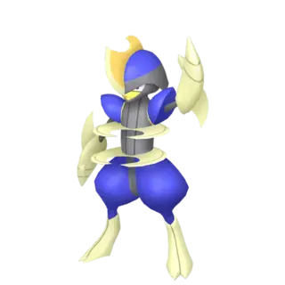 Bisharp shiny front-facing sprite from Pokémon Y
