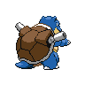 Blastoise back-facing sprite from Pokémon Black 2