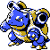 Blastoise front-facing sprite from Pokémon Crystal