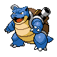 Blastoise front-facing sprite from Pokémon HeartGold