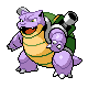 Blastoise shiny front-facing sprite from Pokémon HeartGold