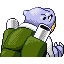 Blastoise shiny back-facing sprite from Pokémon Ruby
