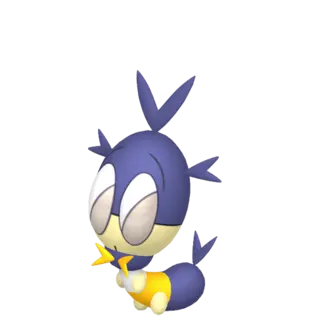 Blipbug front-facing sprite from Pokémon Shield