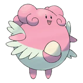 Blissey official artwork