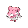 Blissey front-facing sprite from Pokémon Black