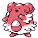 Blissey front-facing sprite from Pokémon Crystal