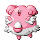 Blissey front-facing sprite from Pokémon Emerald