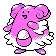 Blissey shiny front-facing sprite from Pokémon Gold