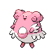 Blissey front-facing sprite from Pokémon SoulSilver