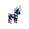 Blitzle shiny back-facing sprite from Pokémon Black 2