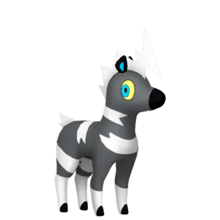 Blitzle front-facing sprite from Pokémon Scarlet/Violet: The Indigo Disk