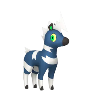 Blitzle shiny front-facing sprite from Pokémon Scarlet/Violet: The Indigo Disk