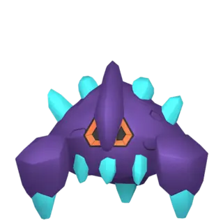 Boldore shiny front-facing sprite from Pokémon Ultra Moon