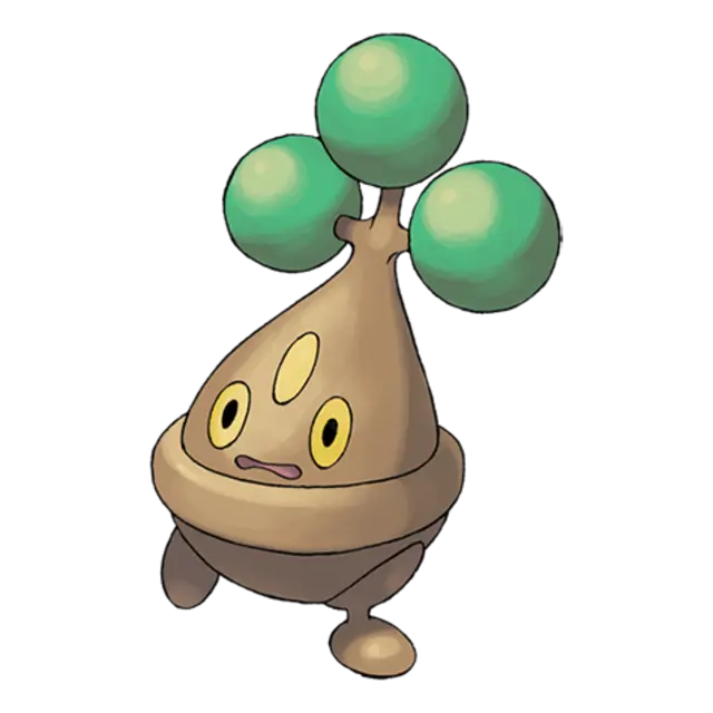Bonsly, the Bonsai Pokémon — Rock-type Pokémon official artwork