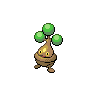 Bonsly front-facing sprite from Pokémon Black 2