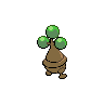 Bonsly back-facing sprite from Pokémon White