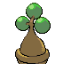Bonsly back-facing sprite from Pokémon Pearl