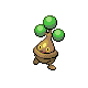 Bonsly front-facing sprite from Pokémon Pearl