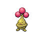 Bonsly shiny front-facing sprite from Pokémon SoulSilver