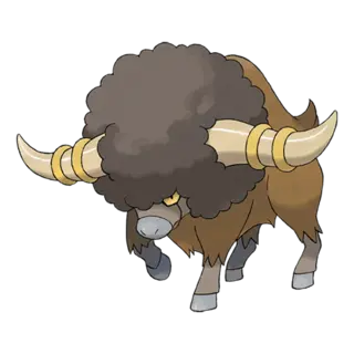 Bouffalant official artwork